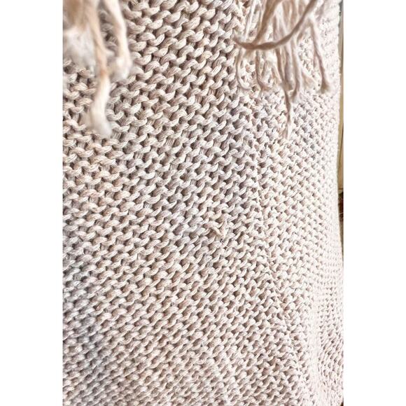 Melissa Odabash Bohemian Crocheted Fringe Sweater - Picture 6 of 7